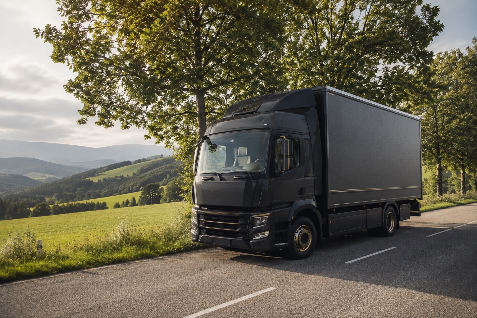 KI-generierte Beispielszene für Ferntransport